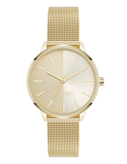 Reloj Nine West Gold Collection para mujer NW3176CHGB