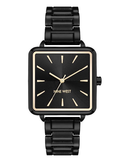 Reloj Nine West Black Collection para mujer NW3179GYGY