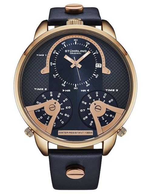 Reloj Stuhrling TerraTime para hombre 4051.2