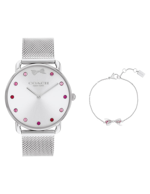 Box set reloj Coach Elliot para mujer 14000123