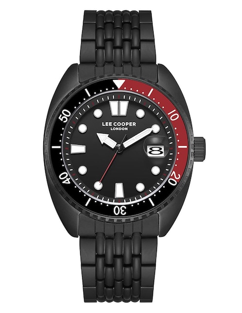 Reloj Lee Cooper Black Collection para hombre LC07997.650
