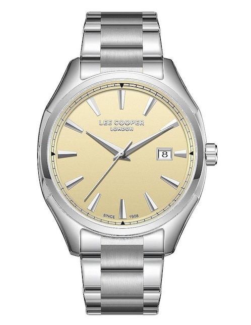Reloj Lee Cooper Silver Collection para hombre LC08007.310