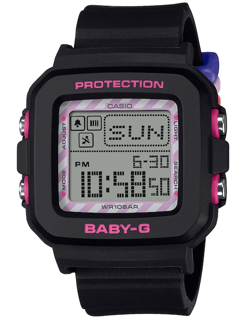 Reloj Casio Baby-G Kuromi para mujer BGD-10KKM-1CR