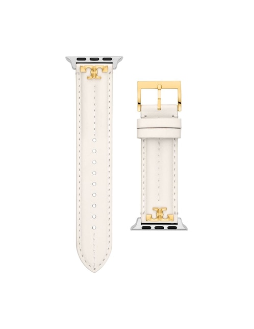 Correa para smartwatch Tory Burch de piel