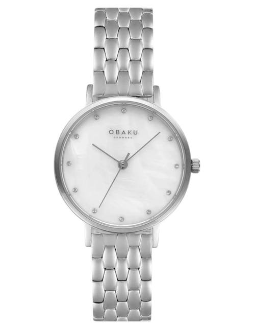 Reloj Obaku Denmark Brink Lille Perlemor para mujer V248LXCWSC
