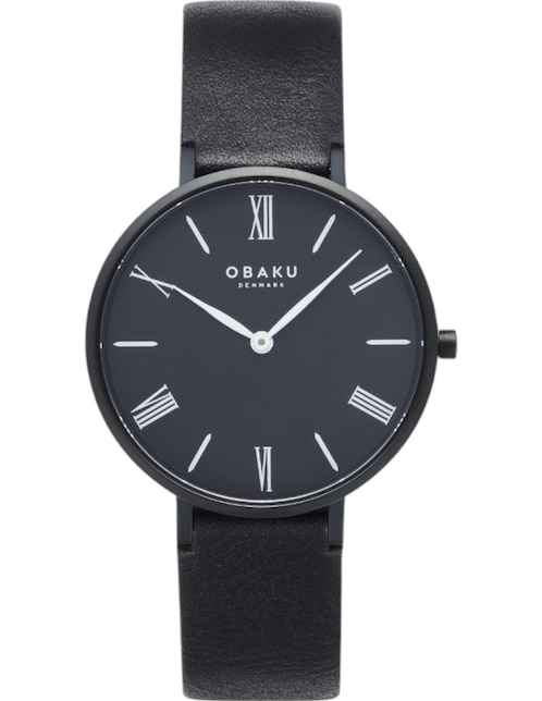 Reloj Obaku Denmark Folie Lille Ebony para mujer V283LXBBRB