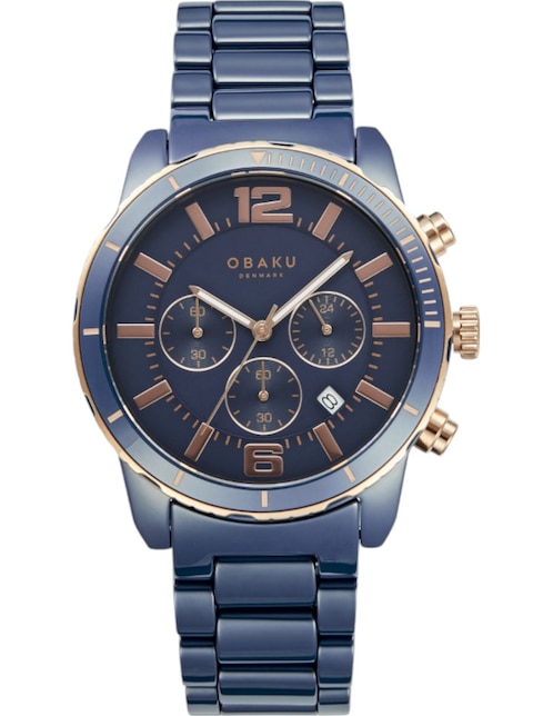 Reloj Obaku Denmark Falk Oxford para hombre V278GCSLCL