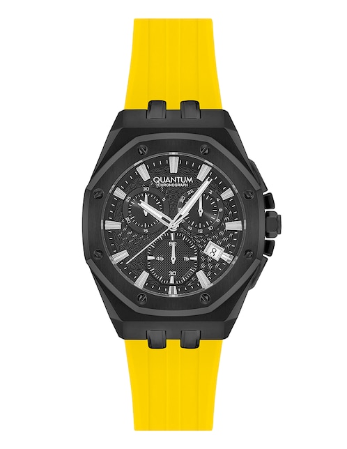 Reloj Quantum Yellow Collection para hombre HNG949.654B