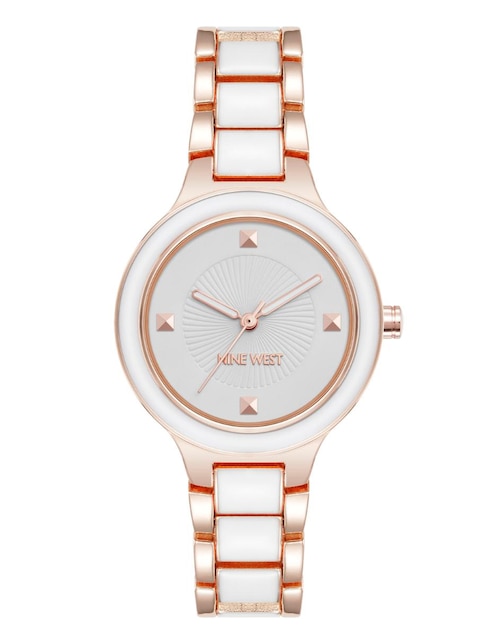 Reloj Nine West Two Tone Collection para mujer NW3240WTRG