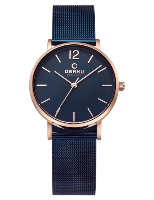 Reloj Obaku Denmark Mark Lille Ocean para mujer V197LXVLML