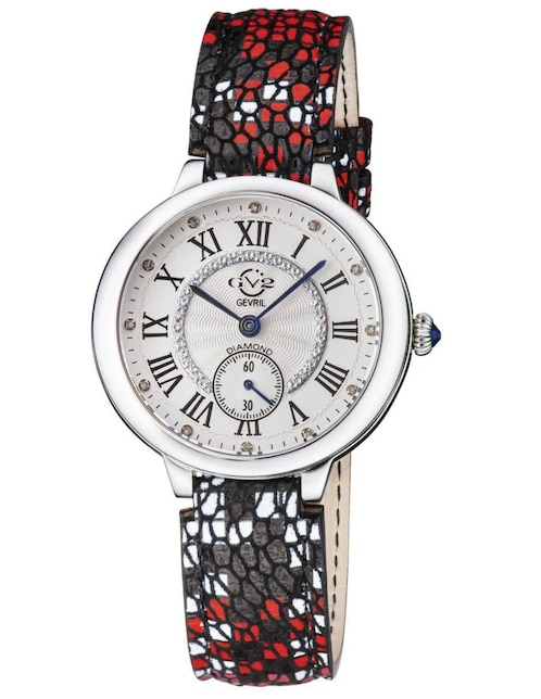 Reloj Gevril Suizo para mujer 12200S Rome Diamond