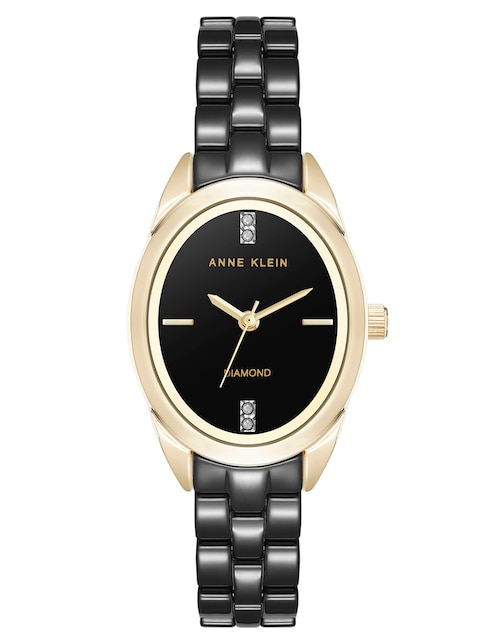 Reloj Anne Klein Black Collection para mujer AK5182BKGB