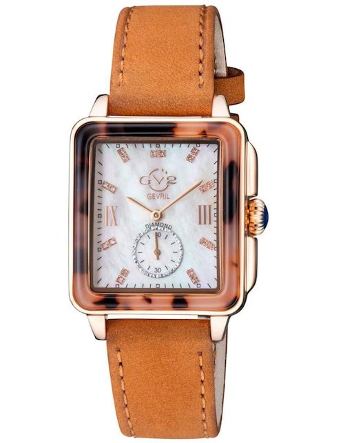 Reloj Gevril Suizo para mujer Bari Tortoise