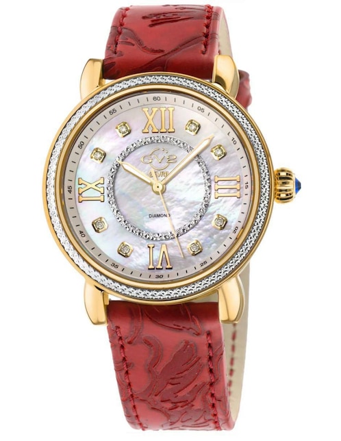 Reloj Gevril Suizo para mujer Marsala Diamond