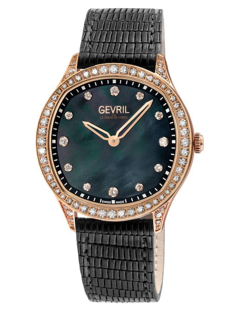 Reloj Gevril Suizo para mujer Morcote Diamond