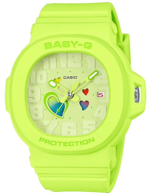 CASIO Reloj Casio New Analog BGA-10 para mujer BGA-10-3ACR