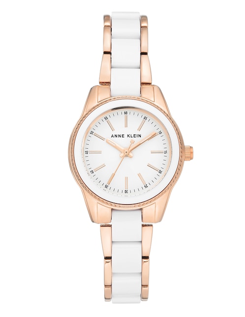 ANNE KLEIN Reloj Anne Klein White Collection para mujer AK3212MCWT
