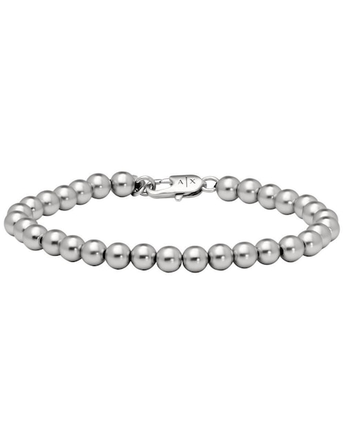 Pulsera A/X Armani Exchange Classic con acabado pulido