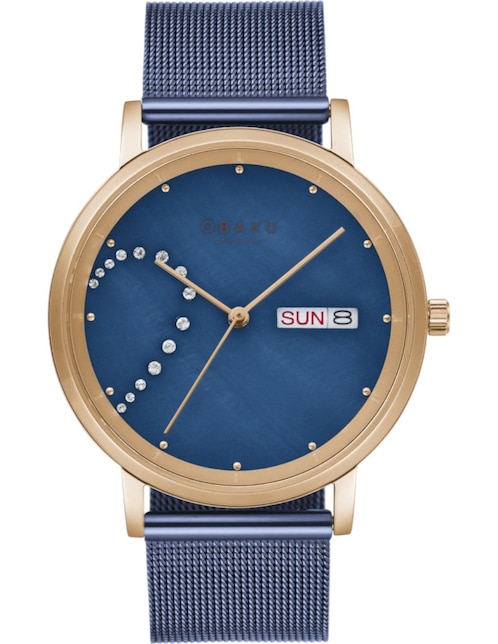 Reloj Obaku Denmark Draabe Ocean unisex V248GHVLML