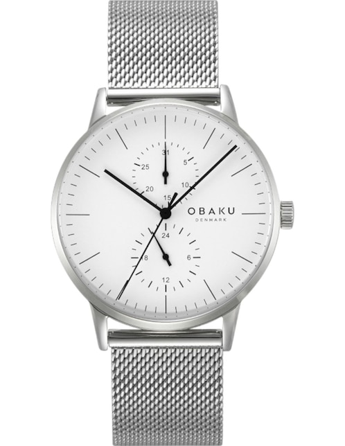 Reloj Obaku Denmark Eik Steel para hombre V308GMCWMC