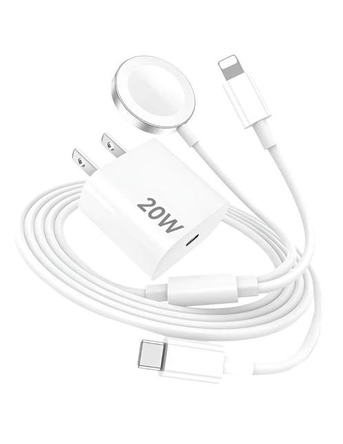 XTELLAR Cargador para smartwatch Xtellar de 20 W USB tipo C Xtllar5066