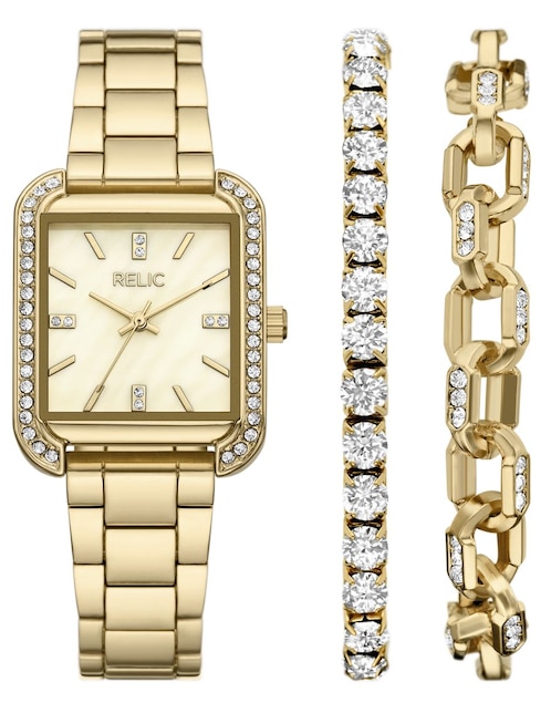 Kit de reloj Relic Jenna para mujer ZR97026