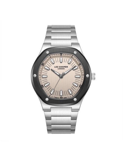 Reloj Lee Cooper Silver Collection para hombre LC08145.070
