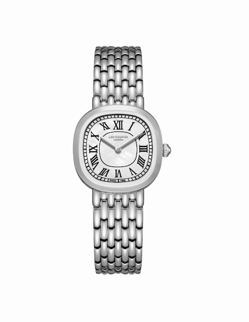 Reloj Lee Cooper Silver Collection para mujer LC08159.320