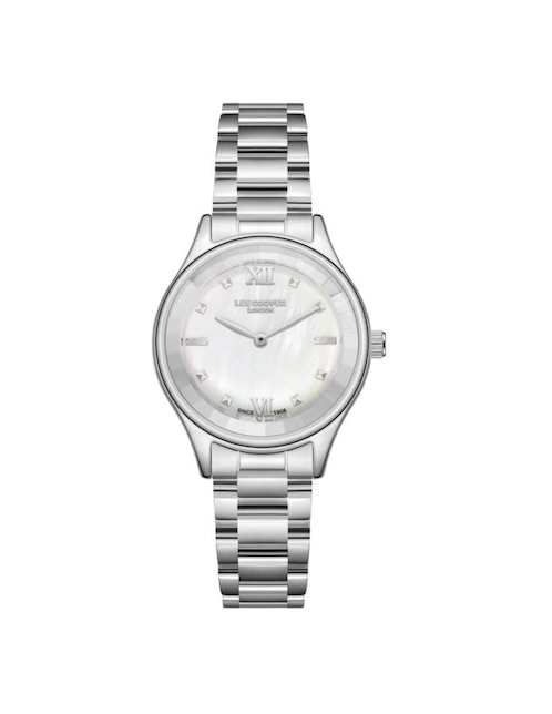 Reloj Lee Cooper Silver Collection para mujer LC08157.320