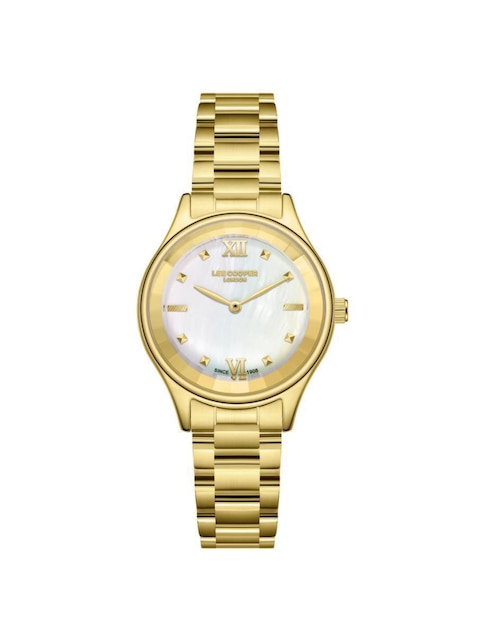 Reloj Lee Cooper Gold Collection para mujer LC08157.120