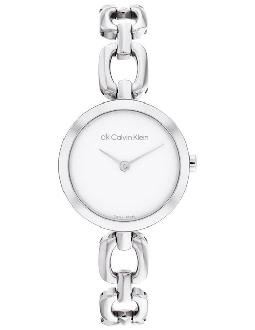 Reloj Calvin Klein Swiss Jewelry Link para mujer 25000007