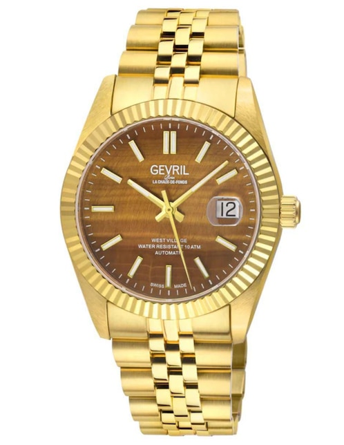 Reloj Gevril West Village Suizo para hombre 48973B