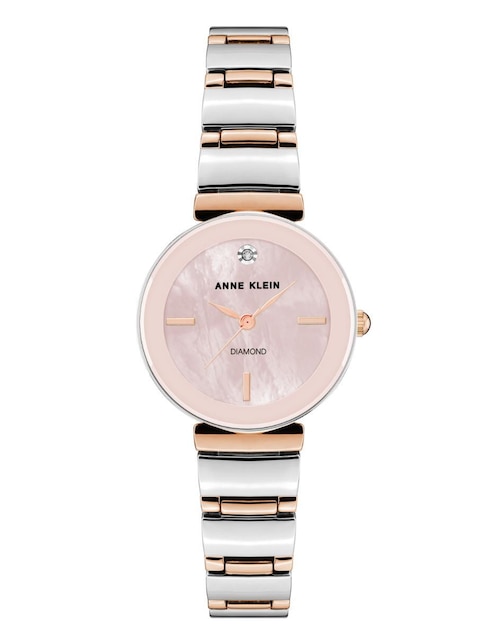 Reloj Anne Klein Two Tone Collection para mujer AK2435PMRT