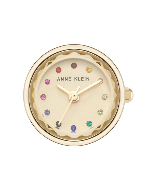 Reloj anillo Anne Klein Gold Collection para mujer AK5124RINGCRB