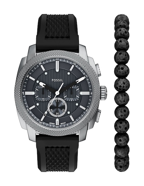 Kit de reloj Fossil Machine para hombre FS6145SET