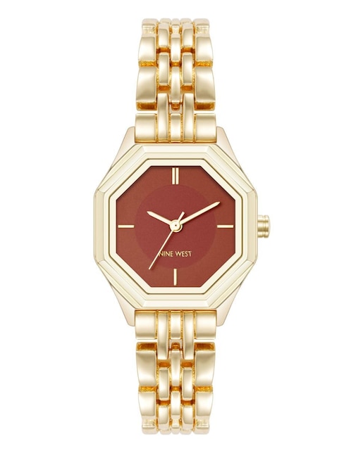 Reloj Nine West Gold Collection para mujer NW3352BYGB