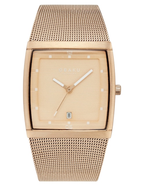 Reloj Obaku Denmark Lund Roses para hombre V102GDVVMV