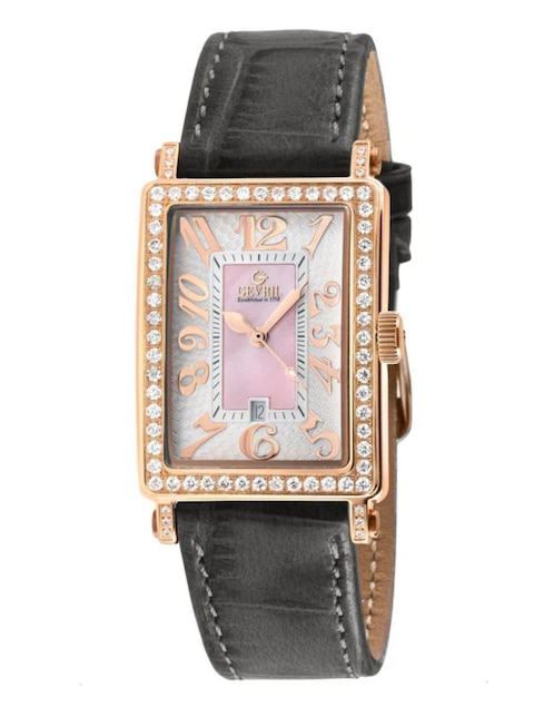 Reloj Gevril Avenue of Americas Mini Diamond para mujer 7345RL