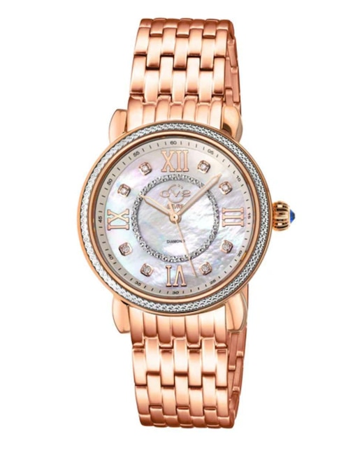 Reloj Gevril Marsala Diamond para mujer 9863B