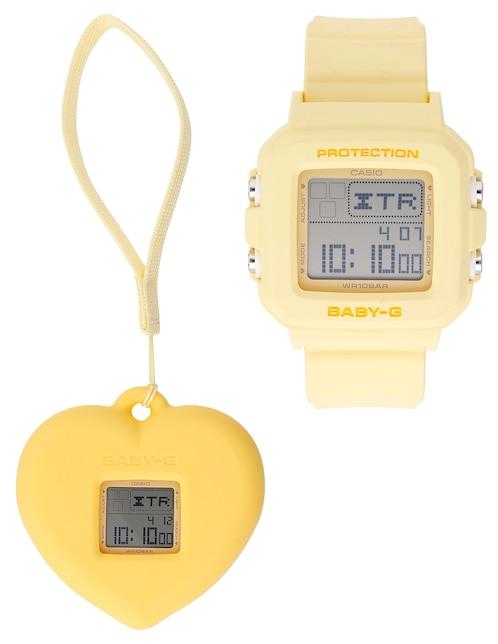 Box set Casio Baby-G Plus Heart para mujer BGD-10KH-9CR