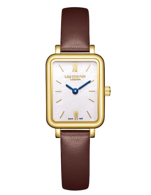 Reloj Lee Cooper Brown Collection para mujer Lc08208.122