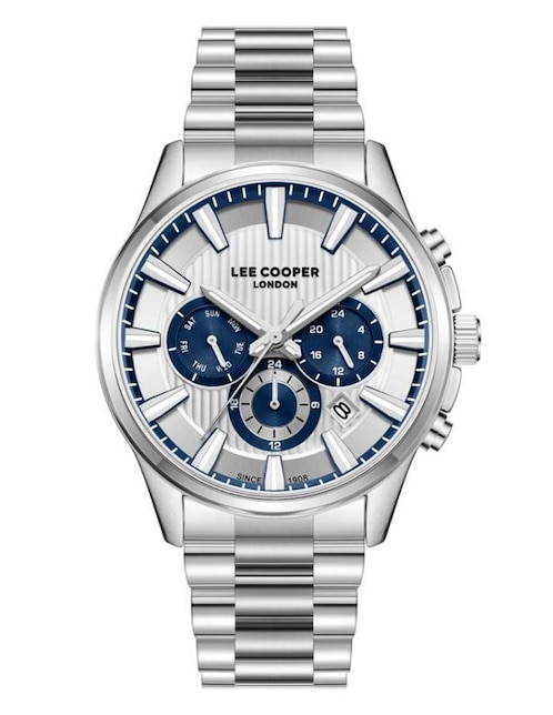 Reloj Lee Cooper Silver Collection para hombre Lc08216.330