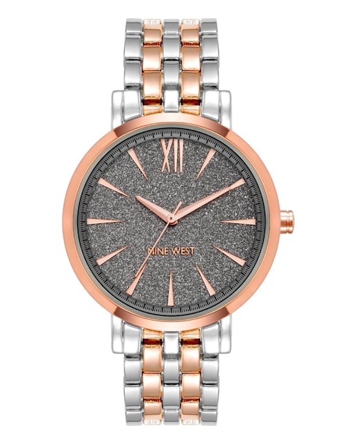 Reloj Nine West Two Tone Collection para mujer Nw2403Rtsv