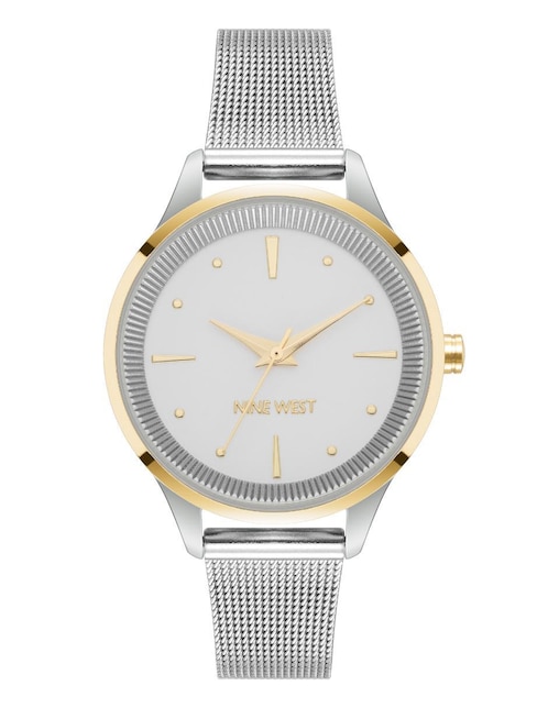 Reloj Nine West Two Tone Collection para mujer Nw3153Svtt
