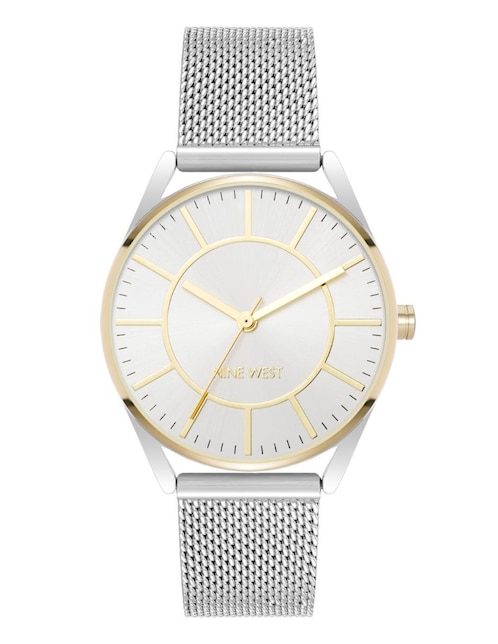 Reloj Nine West Two Tone Collection para mujer NW1923SITT