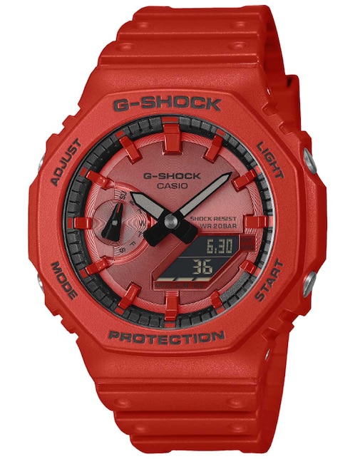Reloj G-Shock Iconic Red para hombre Ga-2100rrb-4acr 1