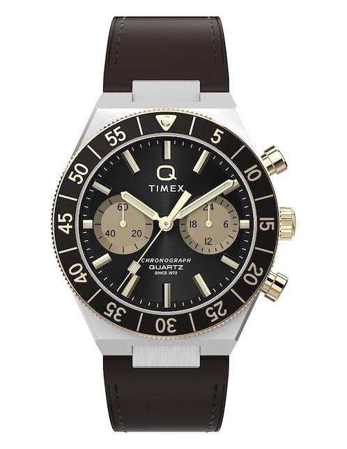 Reloj Q Timex Continental para hombre Tw2y56000vt 1