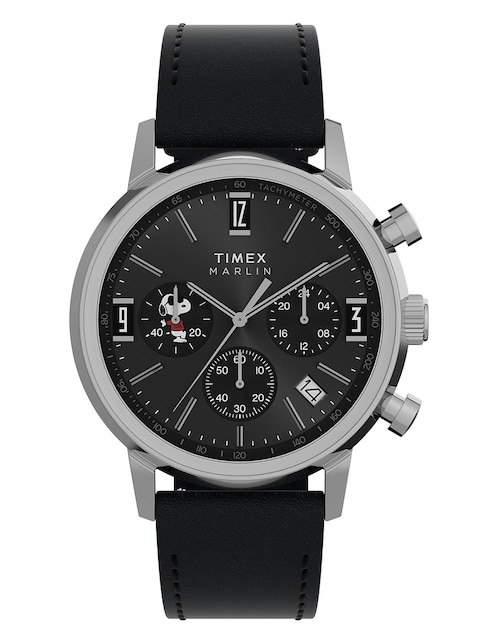 Reloj Timex Peanuts Marlin para hombre Tw2y48500vt