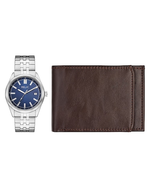 Set reloj Relic Mens Set para hombre Zr97033