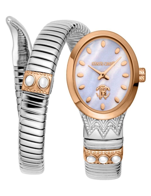 Reloj Roberto Cavalli Serpente Ornato para mujer RC5L104M0065